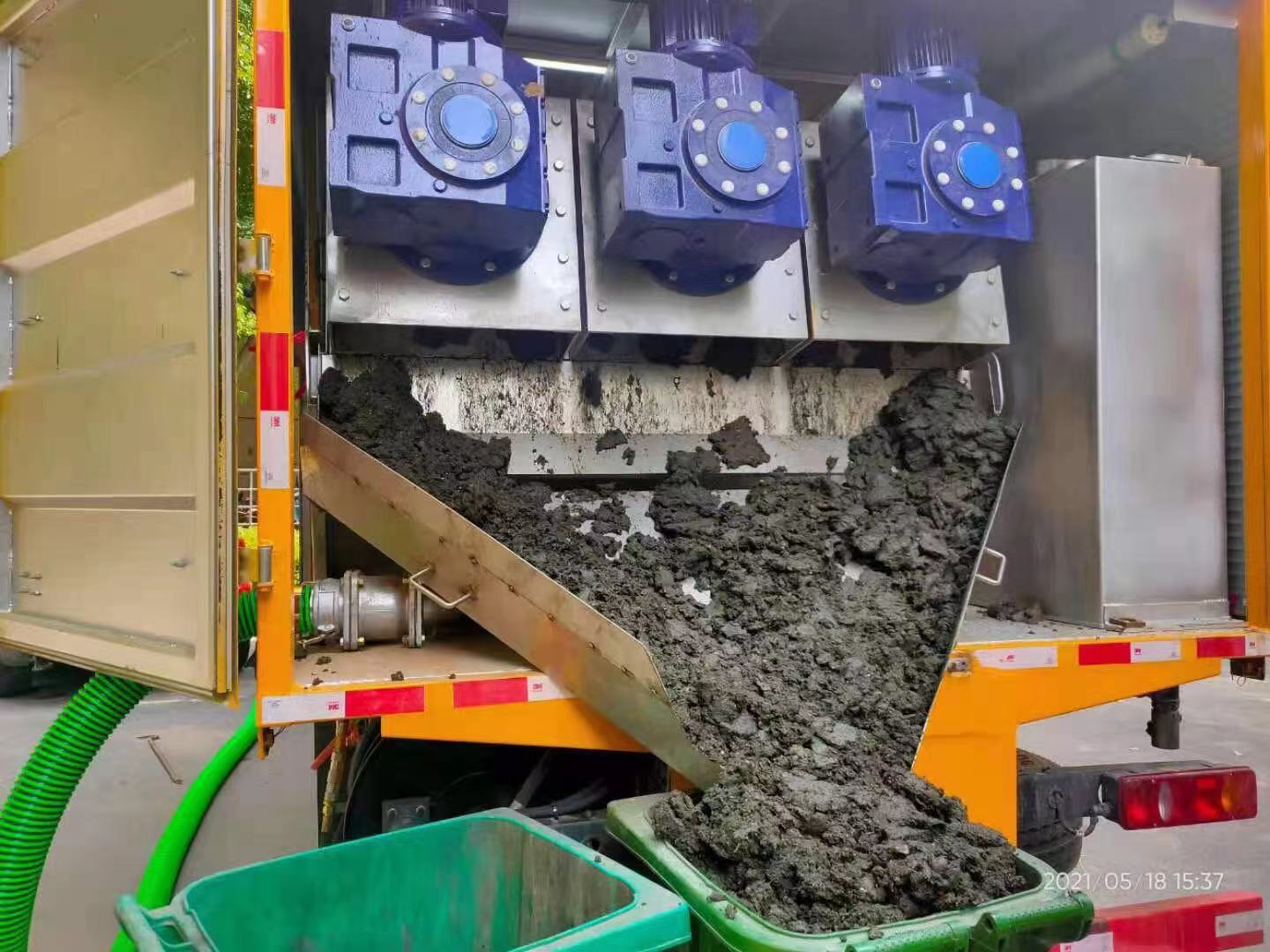 台州化粪池清掏城市维护站-泥浆净化干湿分离处理